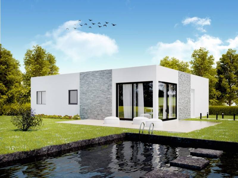 Maisons ossature bois 100 m2  a partir de 110 000  €